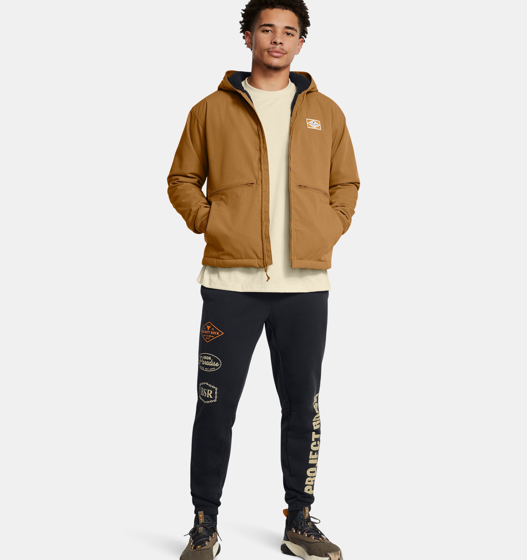 Men's Project Rock Work Jacket | Under Armour Men's Project Rock Work Jacket | Under Armour